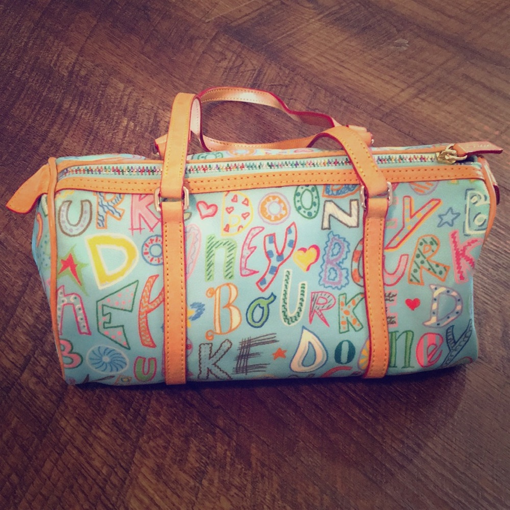 Authentic Dooney & Burke barrel bag